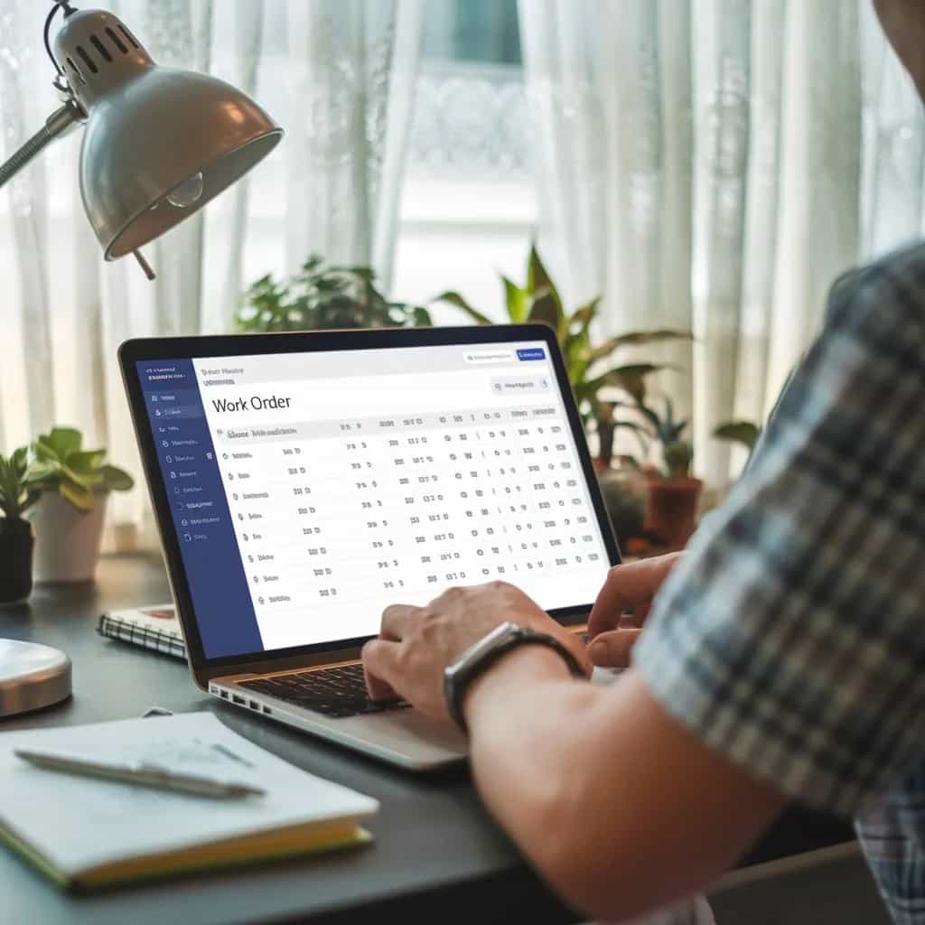 Work order management.